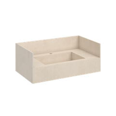 CUBA ESCULPIDA COM INSUMO DANSK CEMENT WHITE 80X45X15 NAT