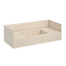 Cuba Esculpida Com Insumo Dansk Cement White 100x45x15 Nat
