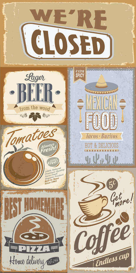 VINTAGE 30X60 Mate Bold