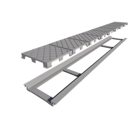 Ralo Linear Elleve Infinity Plus Pvc Acab. Oculto 130cm 2931