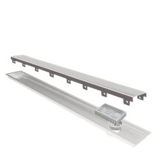 RALO LINEAR ELLEVE MULTIMASTER INOX 80CM     291