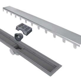 Ralo Linear Elleve Smart Tampa Inox Sifonado 60cm   917