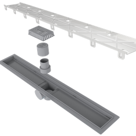 Ralo Linear Elleve Smart Tampa Oculta Sifonado 60cm   915