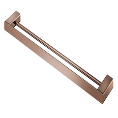 PORTA-TOALHAS DUPLO DOCOL FLAT COBRE POLIDO