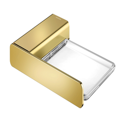 SABONETEIRA DOCOL FLAT OURO POLIDO