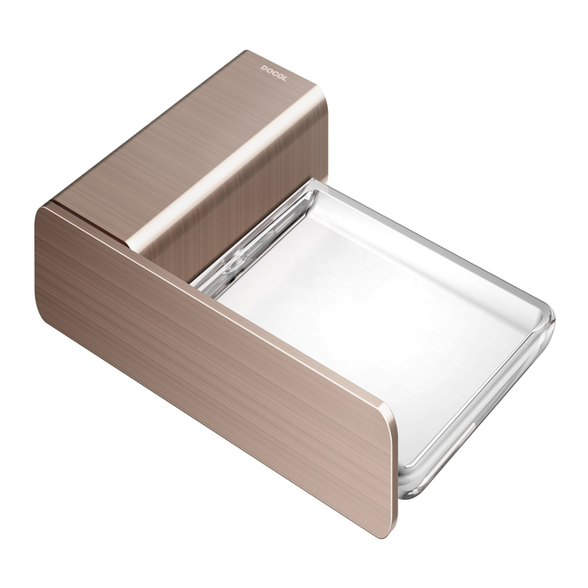 SABONETEIRA DOCOL FLAT COBRE ESCOVADO