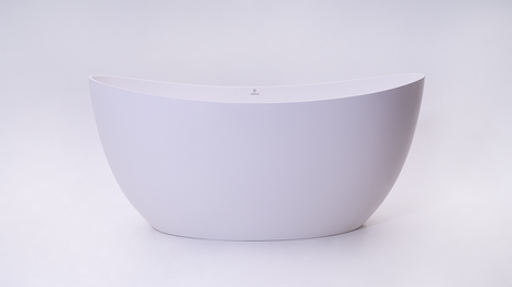 SBBF00801010202 BANHEIRA SABBIA SAMPA BRANCA FOSCO ACETINADO COM SIFAO DOURADO (LADRAO) BANHEIRAS