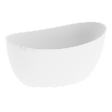 Sbbf00801010104 Banheira Sabbia Sampa Branca Fosco Com Valvula Click Cor Ouro Polido (ralo)