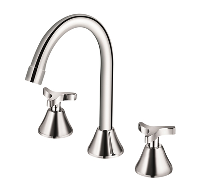 MISTURADOR PARA BANHEIRO BICA ALTA TRIO LEED