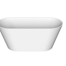 Sbbf01001010202 Banheira Sabbia Alagoas Duramatt Fosco Acetinado Branco Sifao Externo Dourado