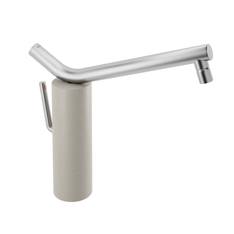 MONOCOMANDO PARA COZINHA DE MESA NAIADE INOX ESCOVADO/AREIA METAIS