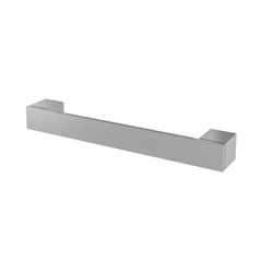 MINIMA PORTA TOALHA BASTAO 300 PARA BANHEIRO INOX ESCOVADO