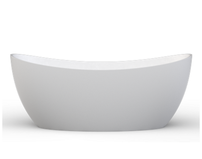 BANHEIRA SABBIA SAMPA 1.70 DURAMATT FOSCO ACETINADO BRANCO VALVULA CLICK COR DOURADO