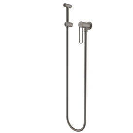 Ducha Higienica Arco Com Registro e Derivação c/ Gatilho Grafite