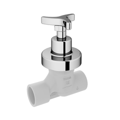 REGISTRO BASETEC PVC CERAMICO COM ACABAMENTO NOVA TRIO
