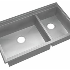 CUBA DUPLA REBAIXO GOURMET MATCH RG50/27 ESC 80X42X23/19 1.2MM