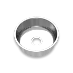 CUBA SIMPLES REDONDA CR38 POL REBORDEADA 4.5 38X38X17 0.7MM
