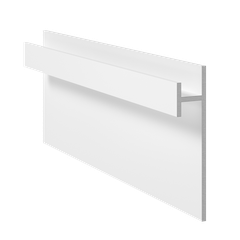 RODAPE ALUMINIO BRANCO