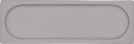 PI CONCAVO CONCRETO 10X30 Mate Bold