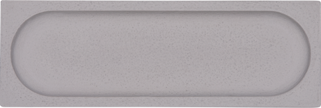 PI CONCAVO CONCRETO 10X30 Mate Bold