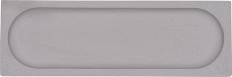 PI CONCAVO CONCRETO 10X30 Mate Bold