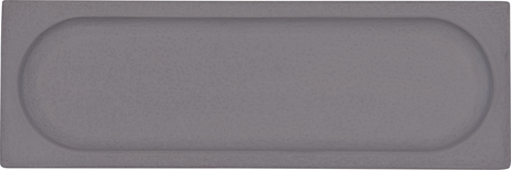 PI CONCAVO GRAFITE 10X30 Mate Bold