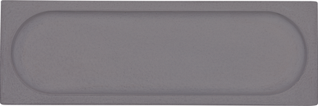 PI CONCAVO GRAFITE 10X30 Mate Bold