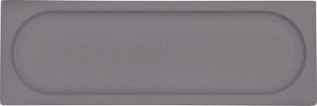 PI CONCAVO GRAFITE 10X30 Mate Bold