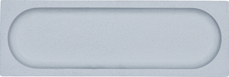 PI CONCAVO AZUL 10X30 Mate Bold