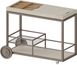 A2TO ESTACAO LATERAL PARA ACESSORIOS DANSK CEMENT GRAPHITE 