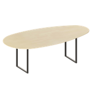 Mesa de Jantar Impar Dansk Cement White Nat