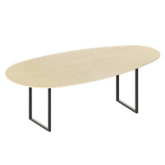 MESA DE JANTAR IMPAR DANSK CEMENT WHITE