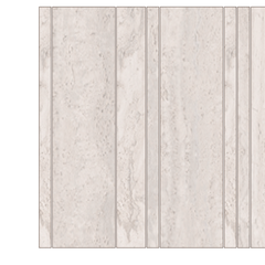 MOS SLATTED PANEL IRREGULAR AETERNA BIANCO