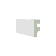 RODAPE BRANCO LISO