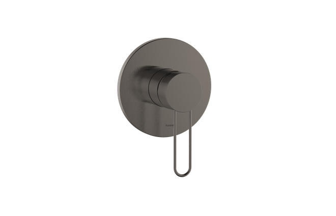 ACABAMENTO DE REGISTRO CHUVEIRO 3/4 BASE DOCOL 45MM  ARCO GRAFITE