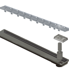 RALO LINEAR ELLEVE VERSATILE TAMPA OCULTA 75CM    4257