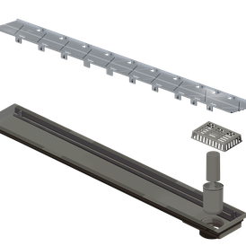 Ralo Linear Elleve Versatile Tampa Oculta 75cm    4257