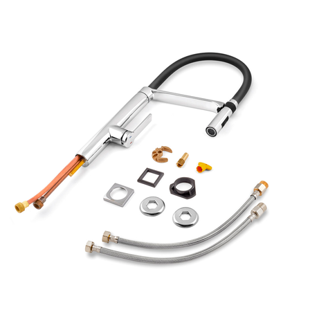 MONOCOMANDO PARA COZINHA DOC PRETO METAIS