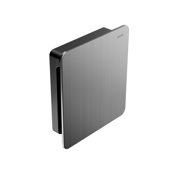 ACABAMENTO PARA VALVULA DE DESCARGA DOCOL FLAT GRAFITE ESCOVADO