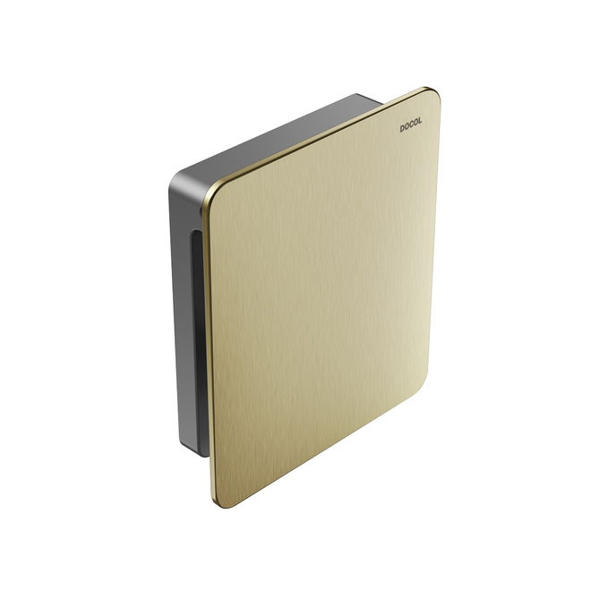 ACABAMENTO PARA VALVULA DE DESCARGA DOCOL FLAT OURO ESCOVADO