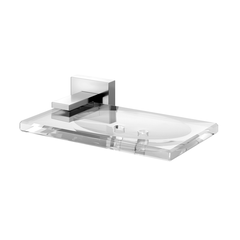 SABONETEIRA ACRILICA DE PAREDE SQUARE