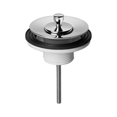 VALVULA DE SAIDA D AGUA UNIVERSAL COM TAMPA DE METAL DOCOL LUXO