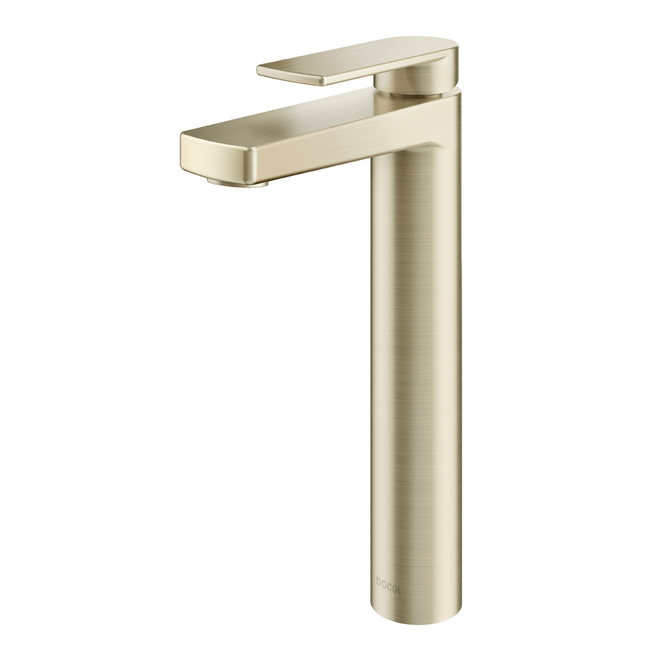 TORNEIRA PARA BANHEIRO BICA ALTA ARGON NIQUEL ESCOVADO