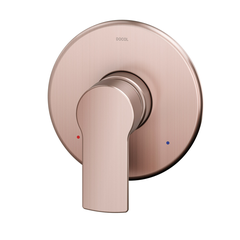ACABAMENTO MONOCOMANDO PARA CHUVEIRO E DUCHA HIGIENICA 1/2 ARGON COBRE ESCOVADO
