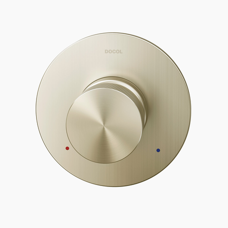 ACABAMENTO MONOCOMANDO PARA CHUVEIRO 3/4 MIX MATCH NIQUEL ESCOVADO METAIS