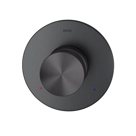 ACABAMENTO MONOCOMANDO PARA CHUVEIRO 3/4 ALTA VAZAO MIX MATCH GRAFITE ESCOVADO METAIS