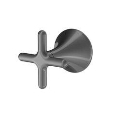 ACABAMENTO PARA REGISTRO DOCOLBASE 3/4 LISS GRAFITE ESCOVADO