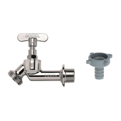 TORNEIRA ANGULAR 1122 PARA JARDIM 1/2 E 3/4 LATAO