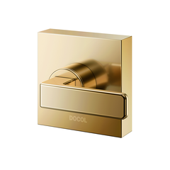 ACABAMENTO PARA REGISTRO BASE DECA 1.1/4 E 1.1/2 DOCOL STILLO OURO POLIDO
