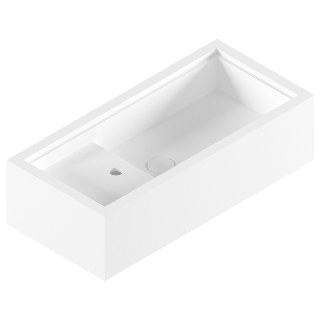 SONATTA LAVABO COM MESA ESQ 75X35X20